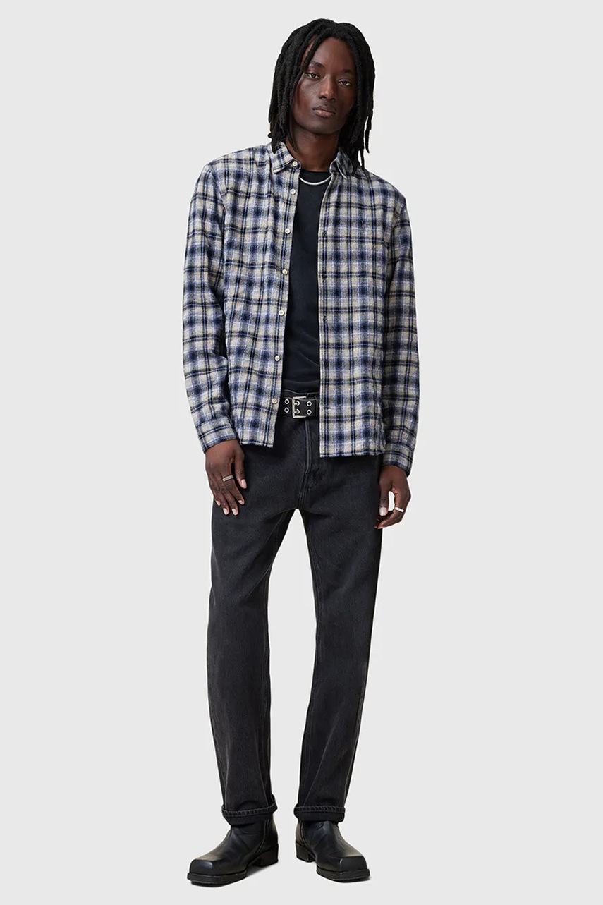 Bavlněná košile AllSaints ORIN (obrázek 5)