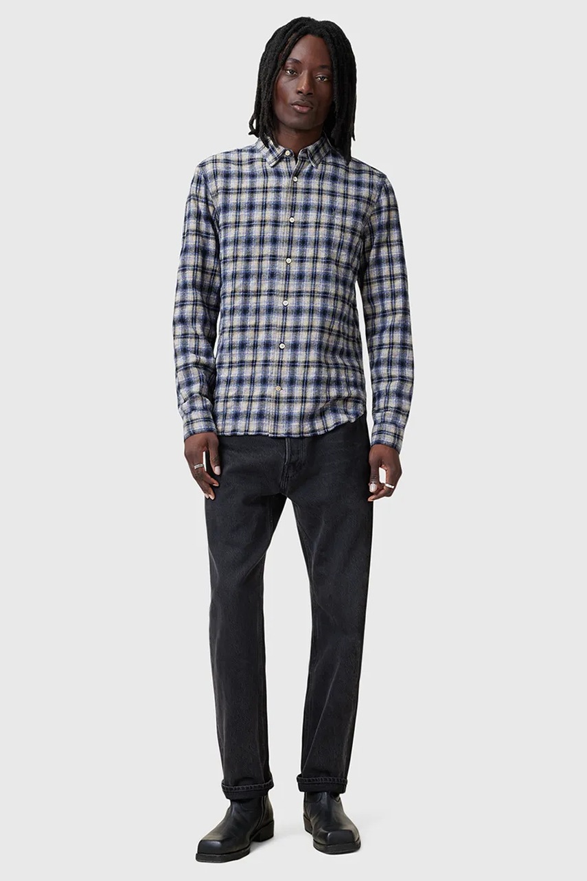 Bavlněná košile AllSaints ORIN (obrázek 6)