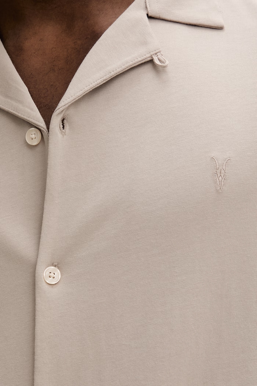 AllSaints košile pánská bavlněná HUDSON