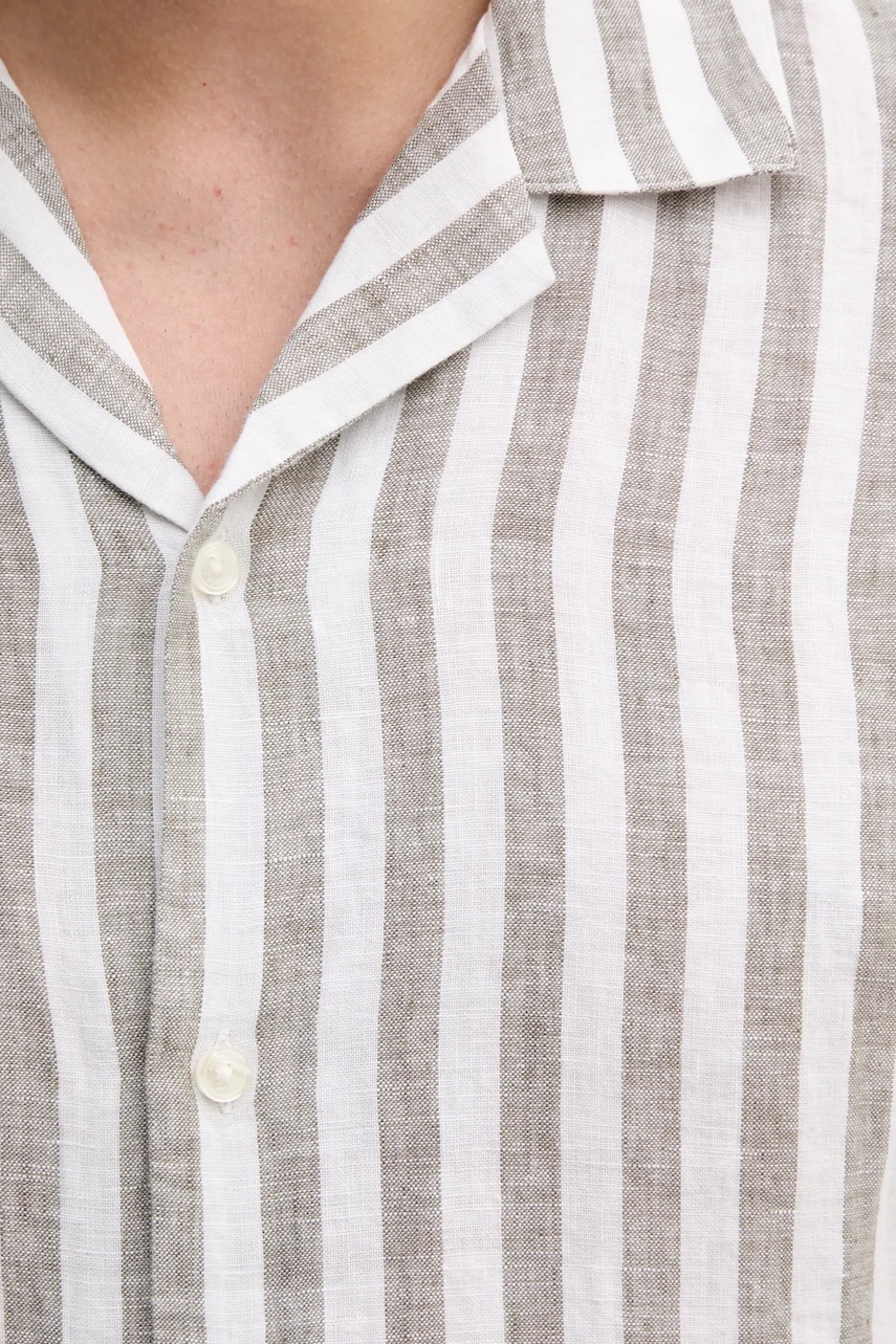 Lněná košile Michael Kors (obrázek 5)