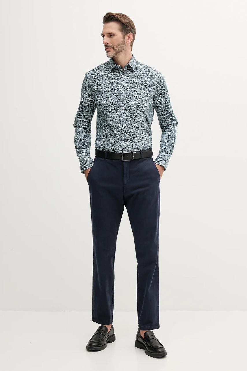 Рубашка Marciano Guess slim классический воротник 4GHH02 4388Z