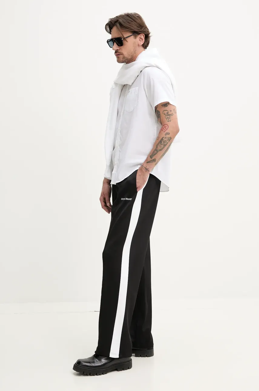 Хлопковая рубашка Guess Jeans мужская цвет белый regular классический воротник M5GH16 WH7P1 Хлопковая рубашка Guess Jeans мужская цвет белый regular классический воротник M5GH16 WH7P1