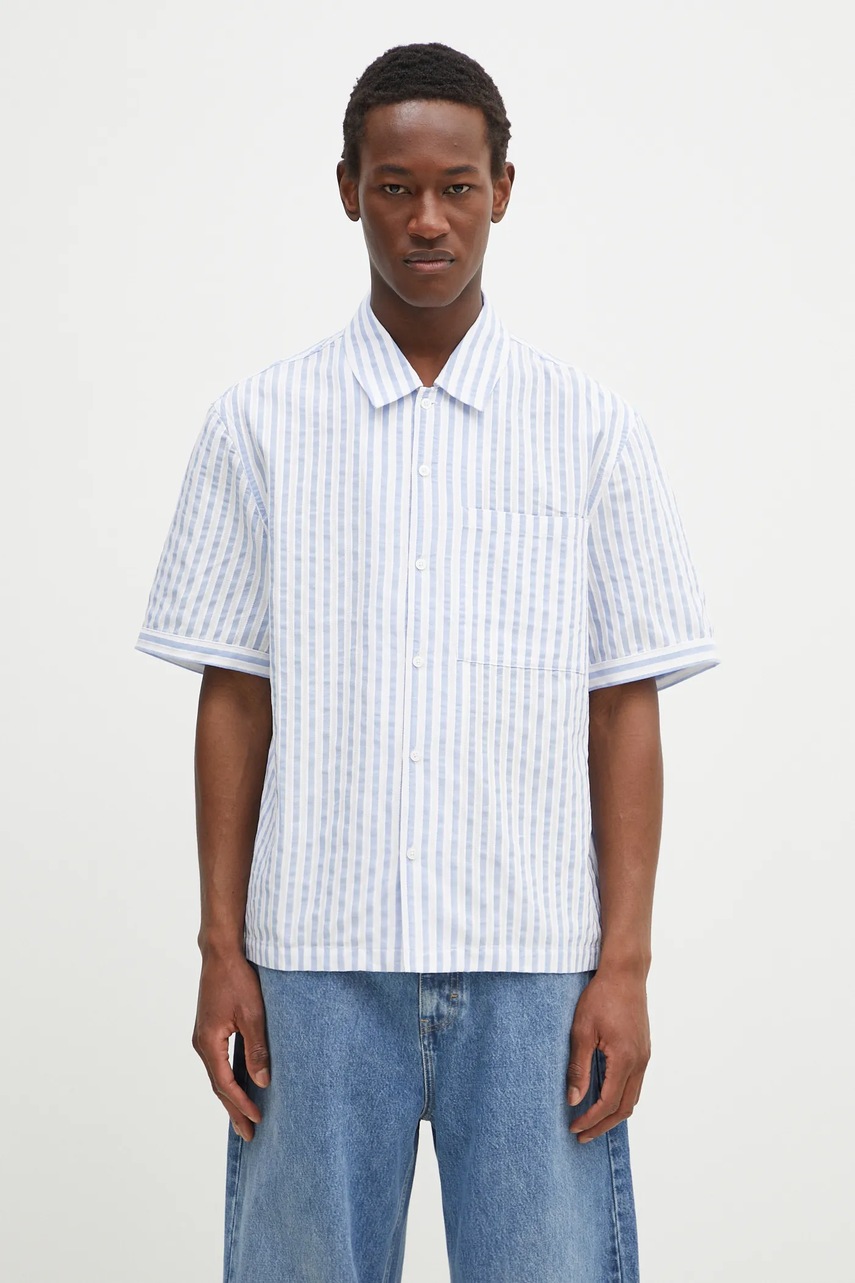 Axel Arigato camasa din bumbac Lido Striped Shirt