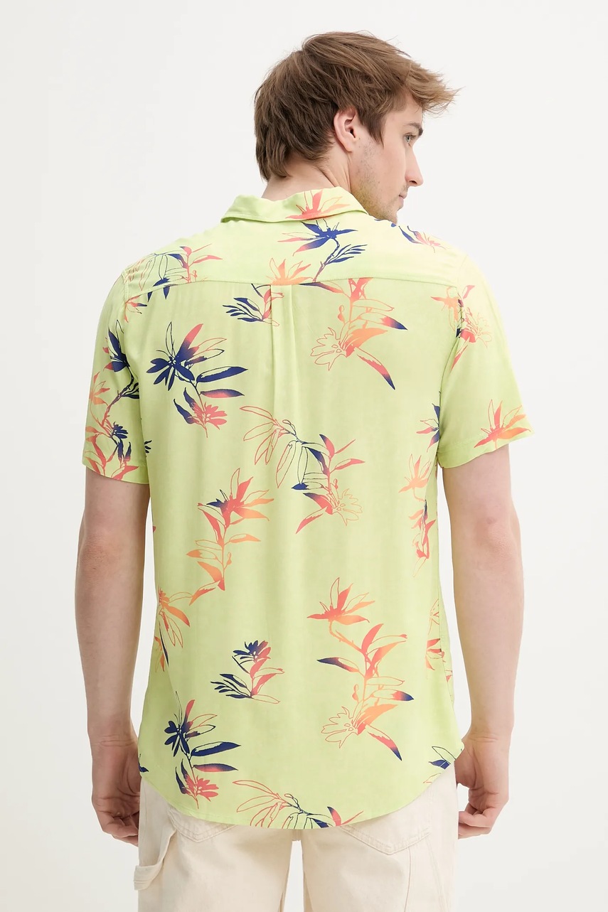 Πουκάμισο Rip Curl χρώμα: πράσινο, 03QMSH φωτογραφία