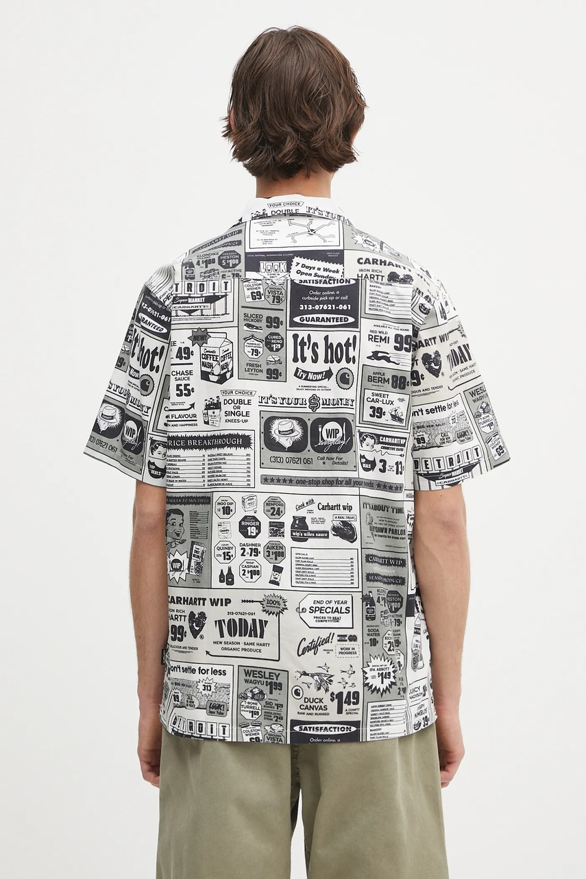 Carhartt WIP koszula S/S Catalogue Shirt (zdjęcie 3)