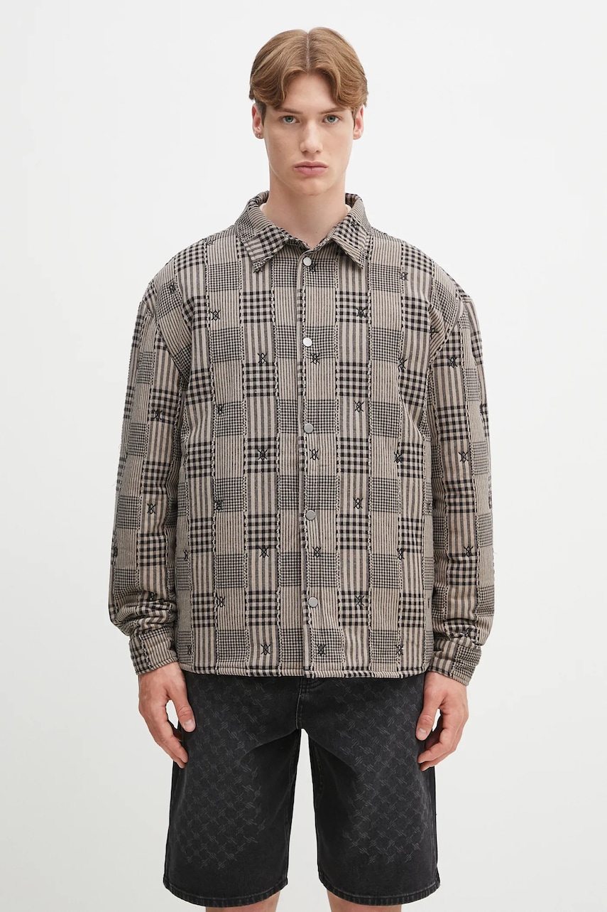 Daily Paper geacă Quilted Shield Ls Shirt