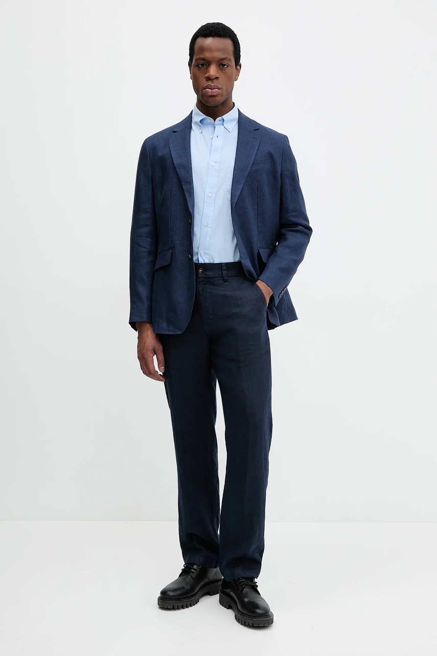 Рубашка United Colors of Benetton regular воротник button-down 5KFHUQ05R