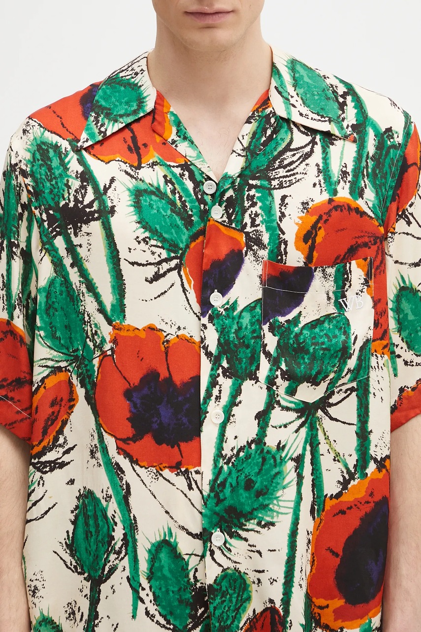 Πουκάμισο Wales Bonner Highlife Bowling φωτογραφία