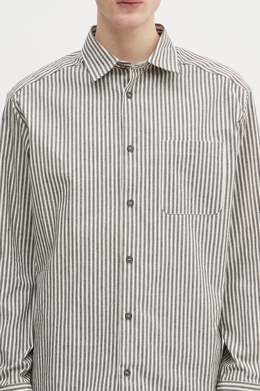 Βαμβακερό πουκάμισο A.P.C. Surchemise Malo φωτογραφία