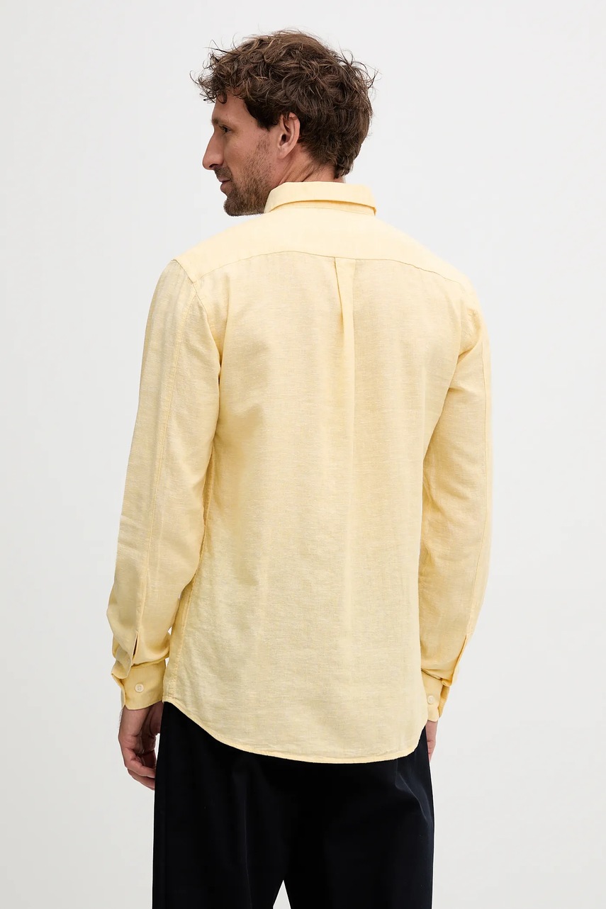 Πουκάμισο από λινό Lindbergh φωτογραφία