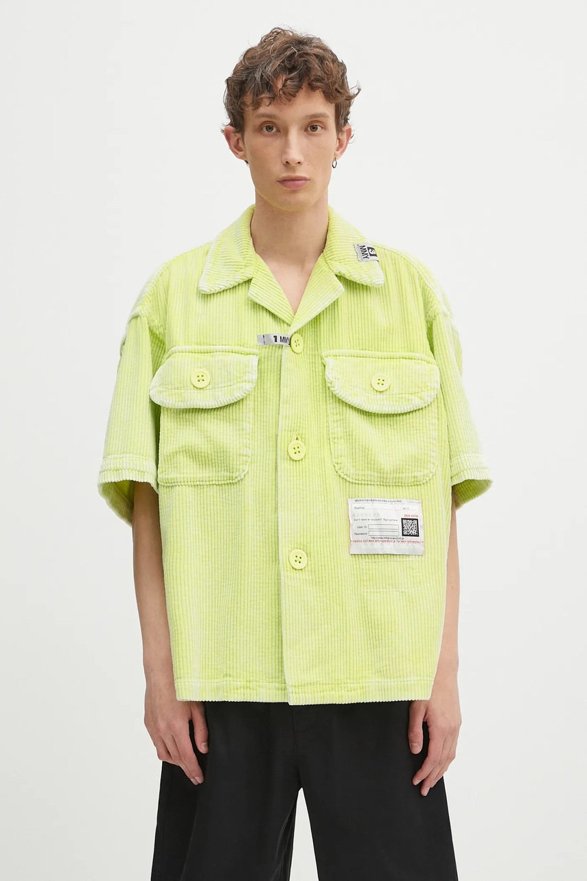 Maison MIHARA YASUHIRO cămașă din bumbac Amateur Sewn S/S Shirts