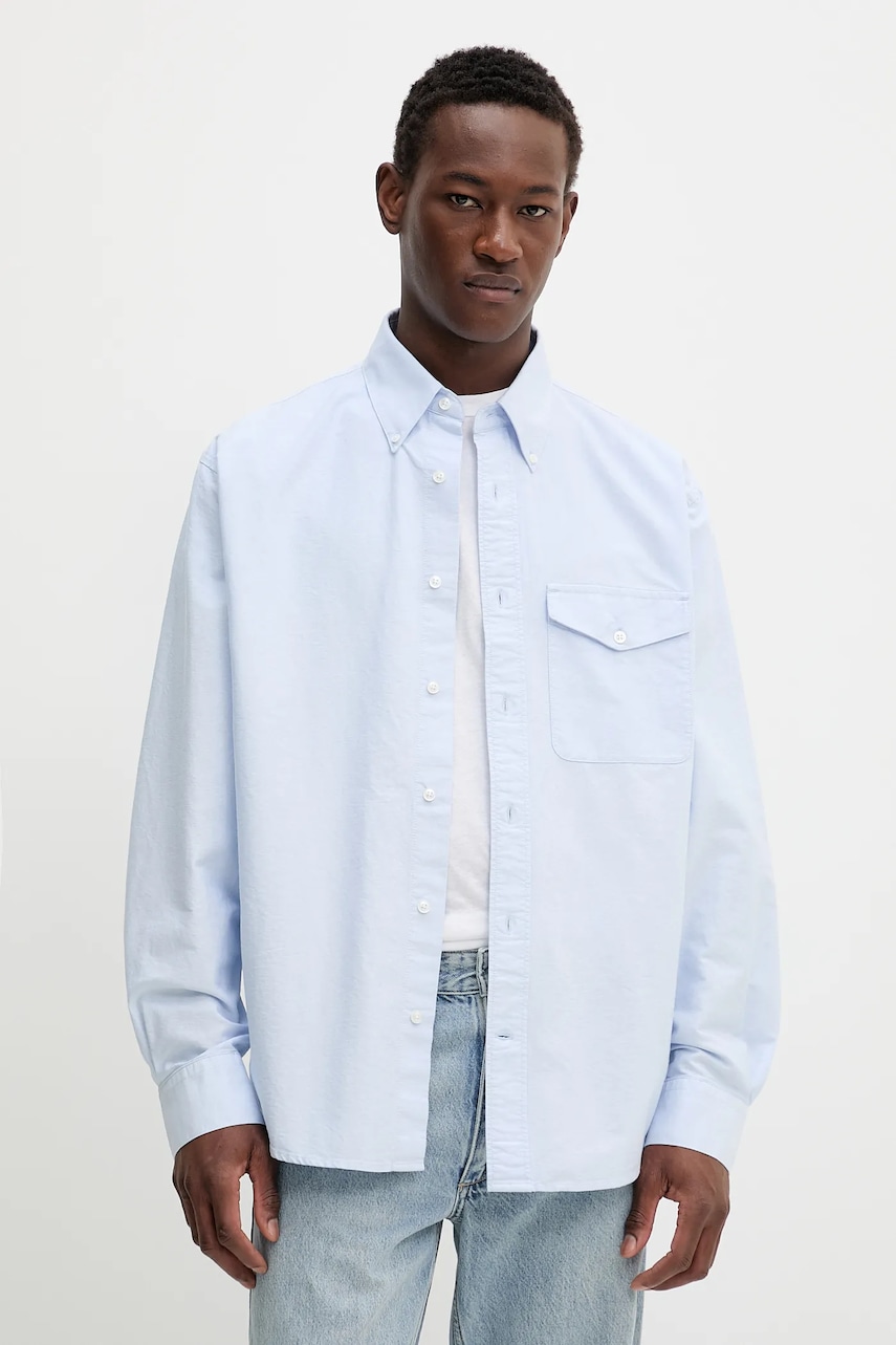 Filippa K cămașă din bumbac cu guler clasic, relaxed, 31429