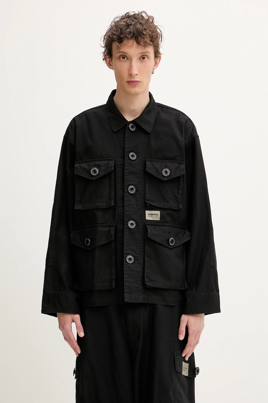 Neighborhood koszula bawełniana Bdu Shirt Ls
