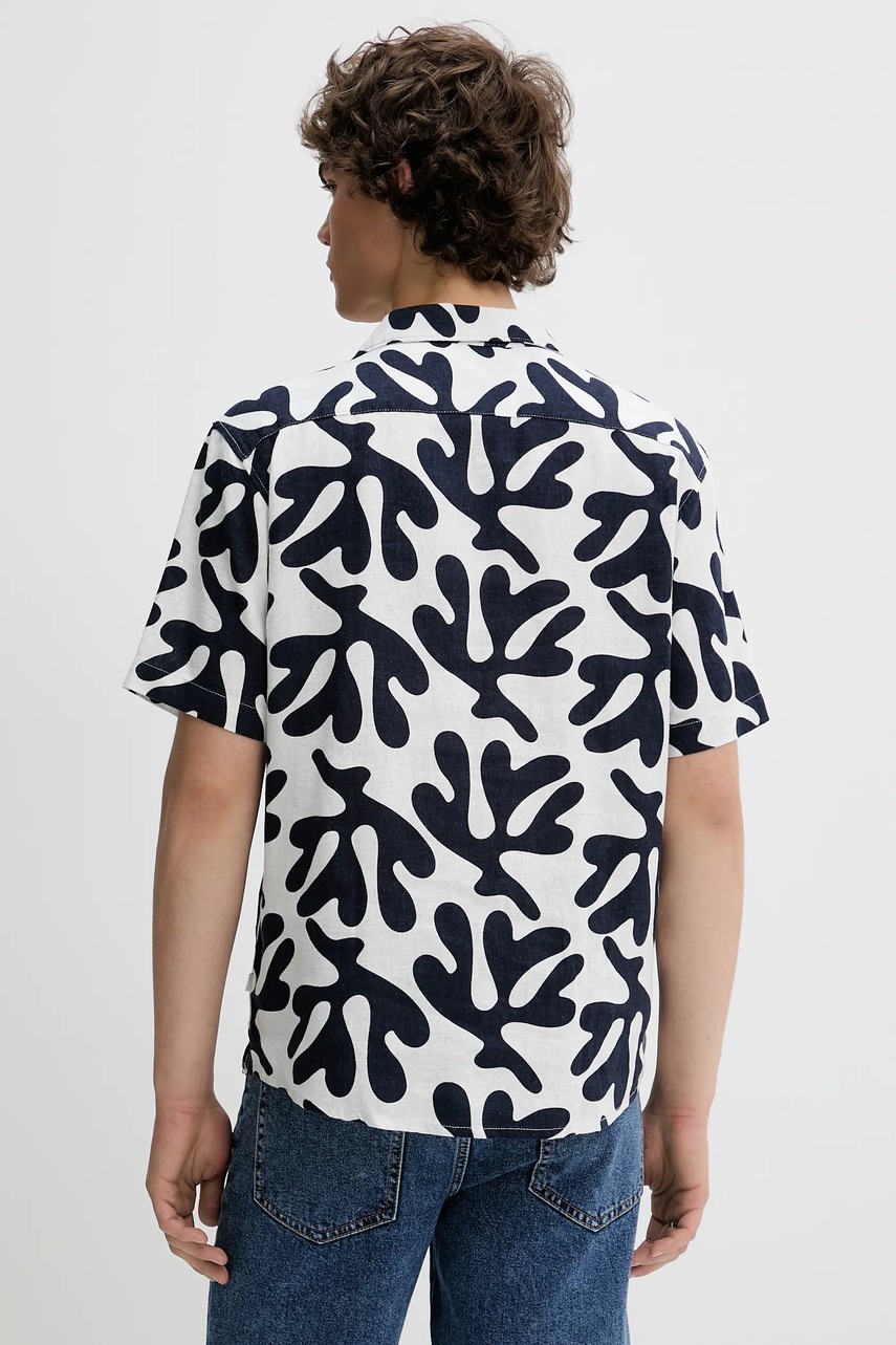 Πουκάμισο Solid χρώμα: άσπρο, 21108488 φωτογραφία