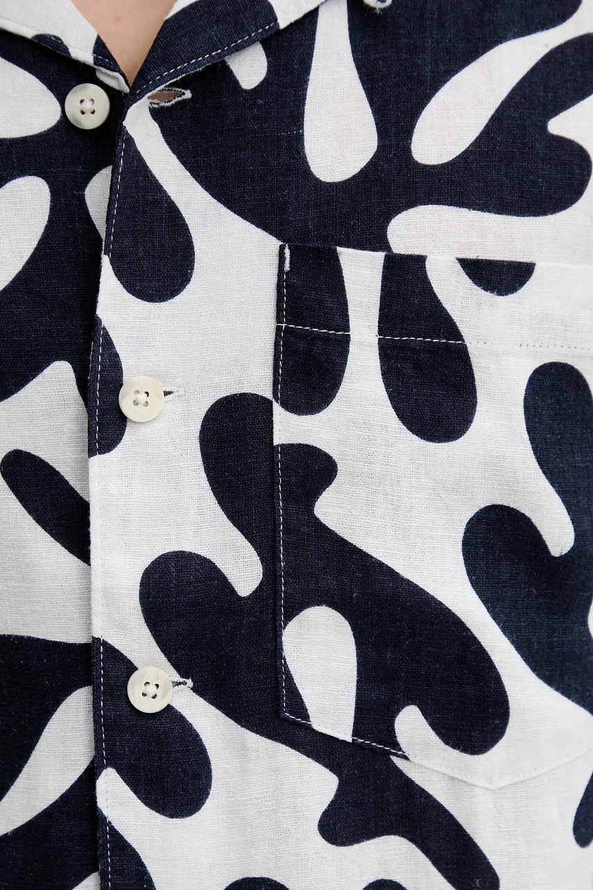 Πουκάμισο Solid χρώμα: άσπρο, 21108488 φωτογραφία