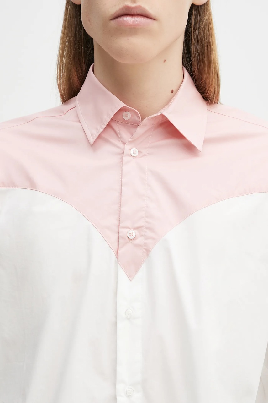 Fiorucci koszula bawełniana Embroidered Heart Relaxed Fit (zdjęcie 7)