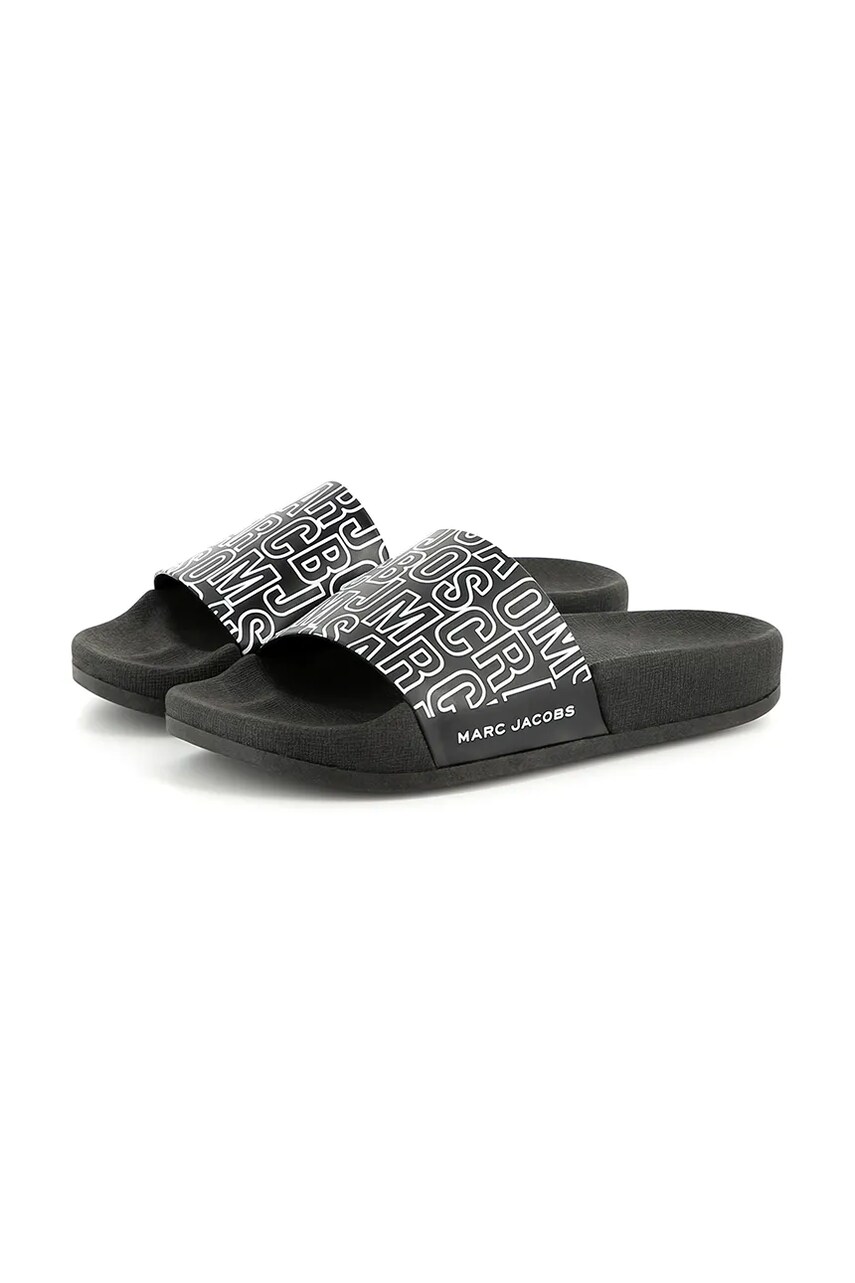 Marc Jacobs slapi copii culoarea negru, W60404