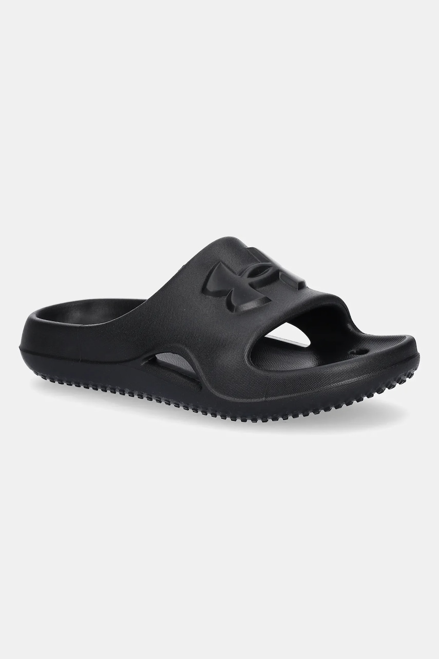Under Armour slapi copii Locker V SL culoarea negru, 3028732 Under Armour slapi copii Locker V SL culoarea negru, 3028732