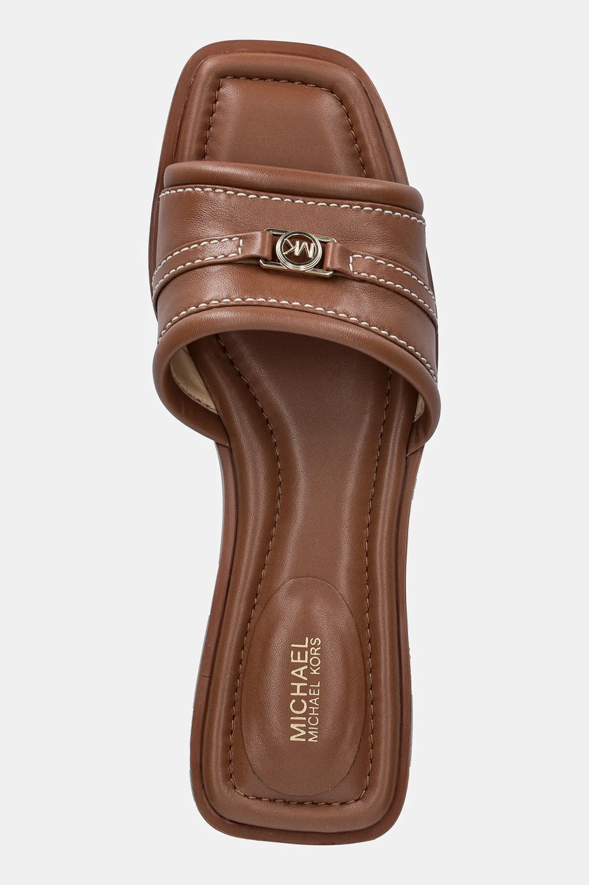 Kožené pantofle MICHAEL Michael Kors Mandy (obrázek 4)