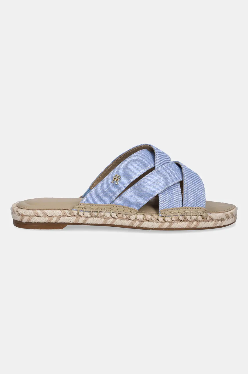 Шлепанцы Tommy Hilfiger CHAMBRAY ESPADRILLE MULE женские FW0FW08501 Шлепанцы Tommy Hilfiger CHAMBRAY ESPADRILLE MULE женские FW0FW08501