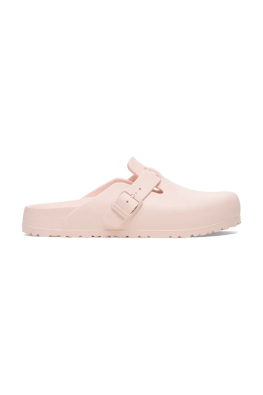 Birkenstock papuci Boston EVA femei, culoarea roz, 1029583
