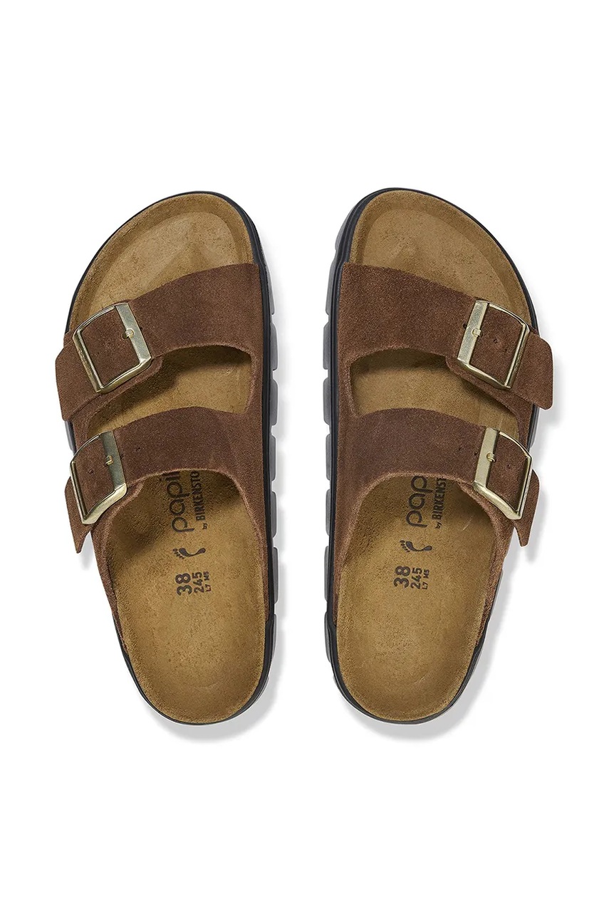 Παντόφλες σουέτ Birkenstock Arizona Chunky Birkenstock x Papillio φωτογραφία