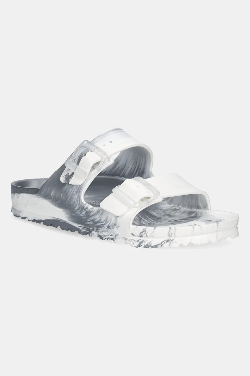 Birkenstock papuci Arizona EVA Metallic femei, culoarea alb, 1029660 Birkenstock papuci Arizona EVA Metallic femei, culoarea alb, 1029660