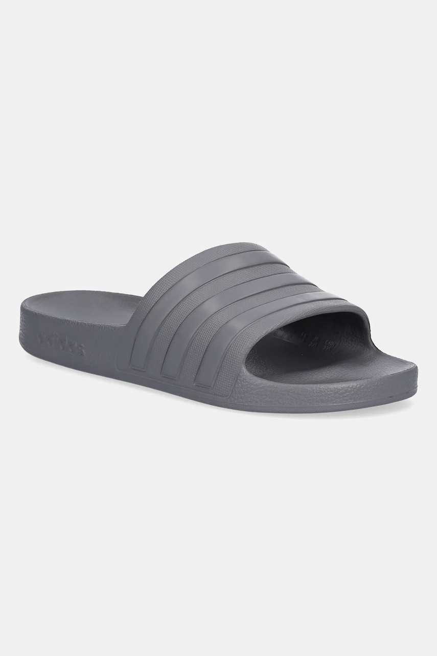 adidas papuci Adilette Aqua femei, culoarea gri, JP5184