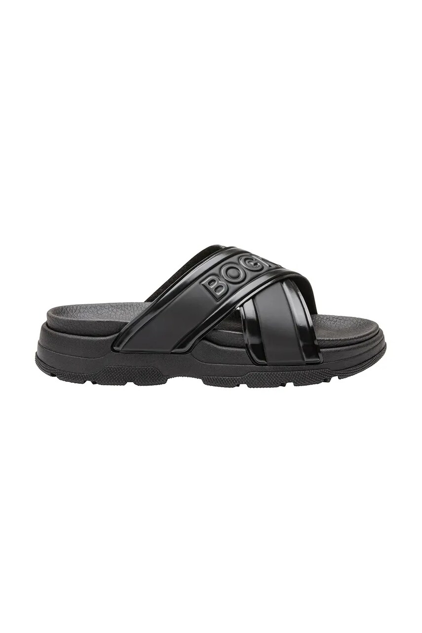 Bogner papuci SAN JOSE 1 femei, culoarea negru, 22526408