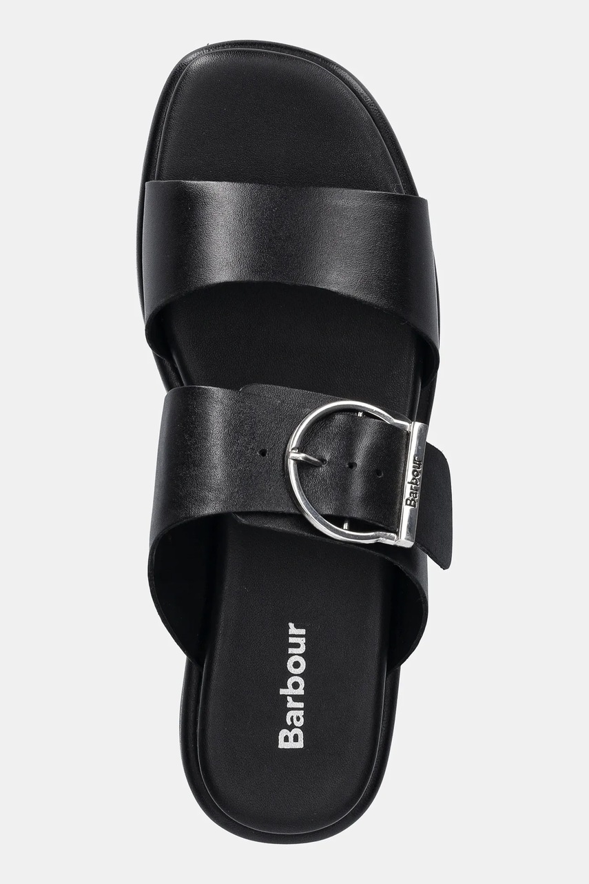 Δερμάτινες παντόφλες Barbour Adele φωτογραφία