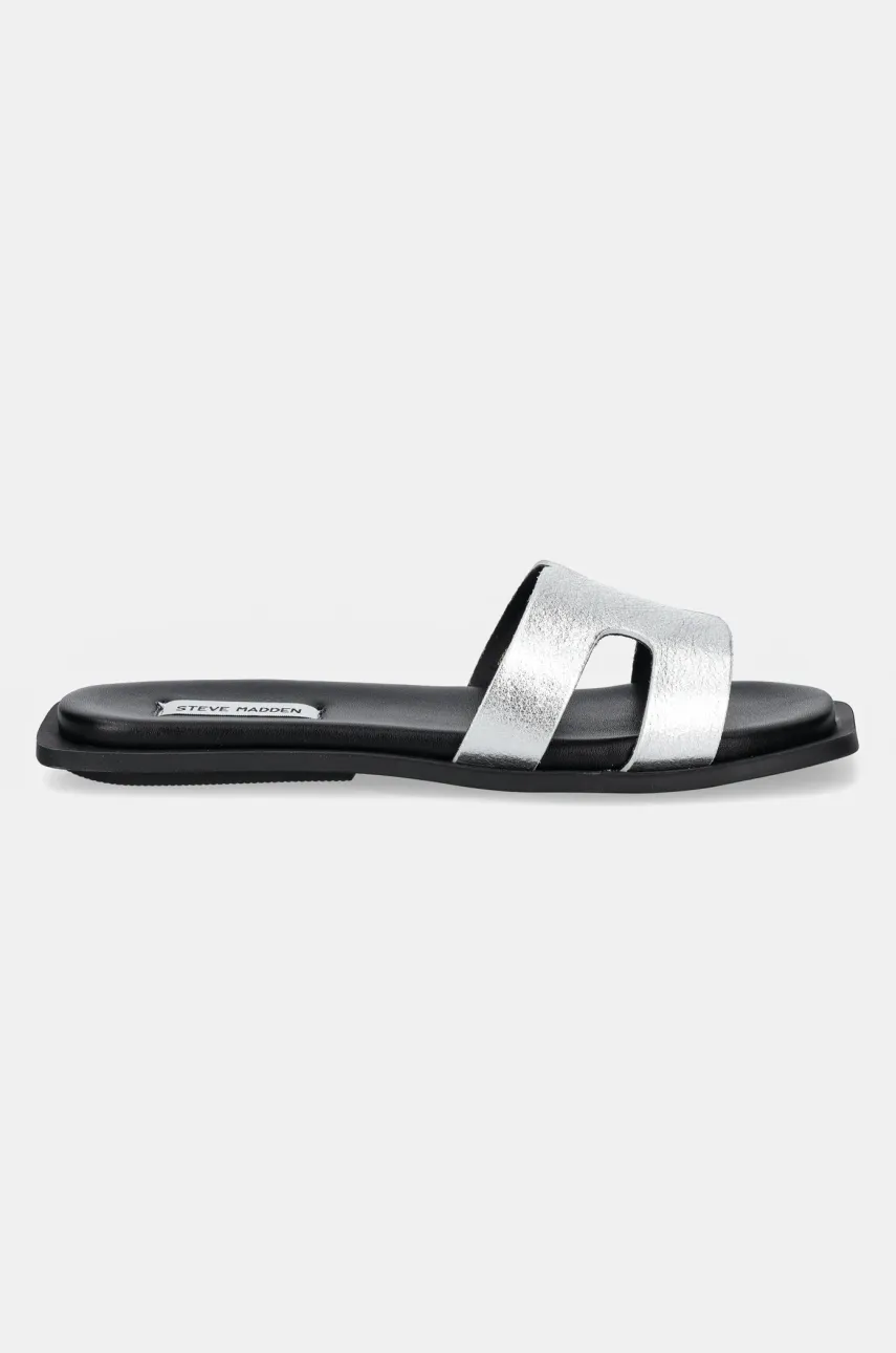 Шлепанцы Steve Madden Sofia женская цвет серебрянный SM11003523 Шлепанцы Steve Madden Sofia женская цвет серебрянный SM11003523