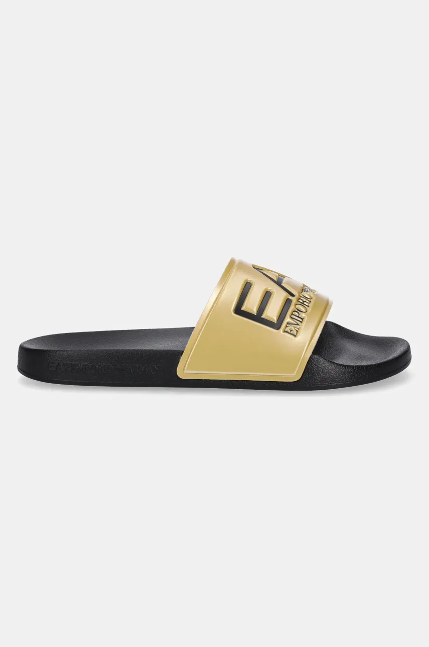 Шлепанцы EA7 Emporio Armani женские цвет жёлтый AF15118.7X000108 Шлепанцы EA7 Emporio Armani женские цвет жёлтый AF15118.7X000108