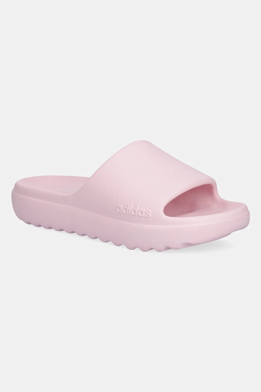 adidas papuci Adilette Lumia femei, culoarea roz, JQ7460