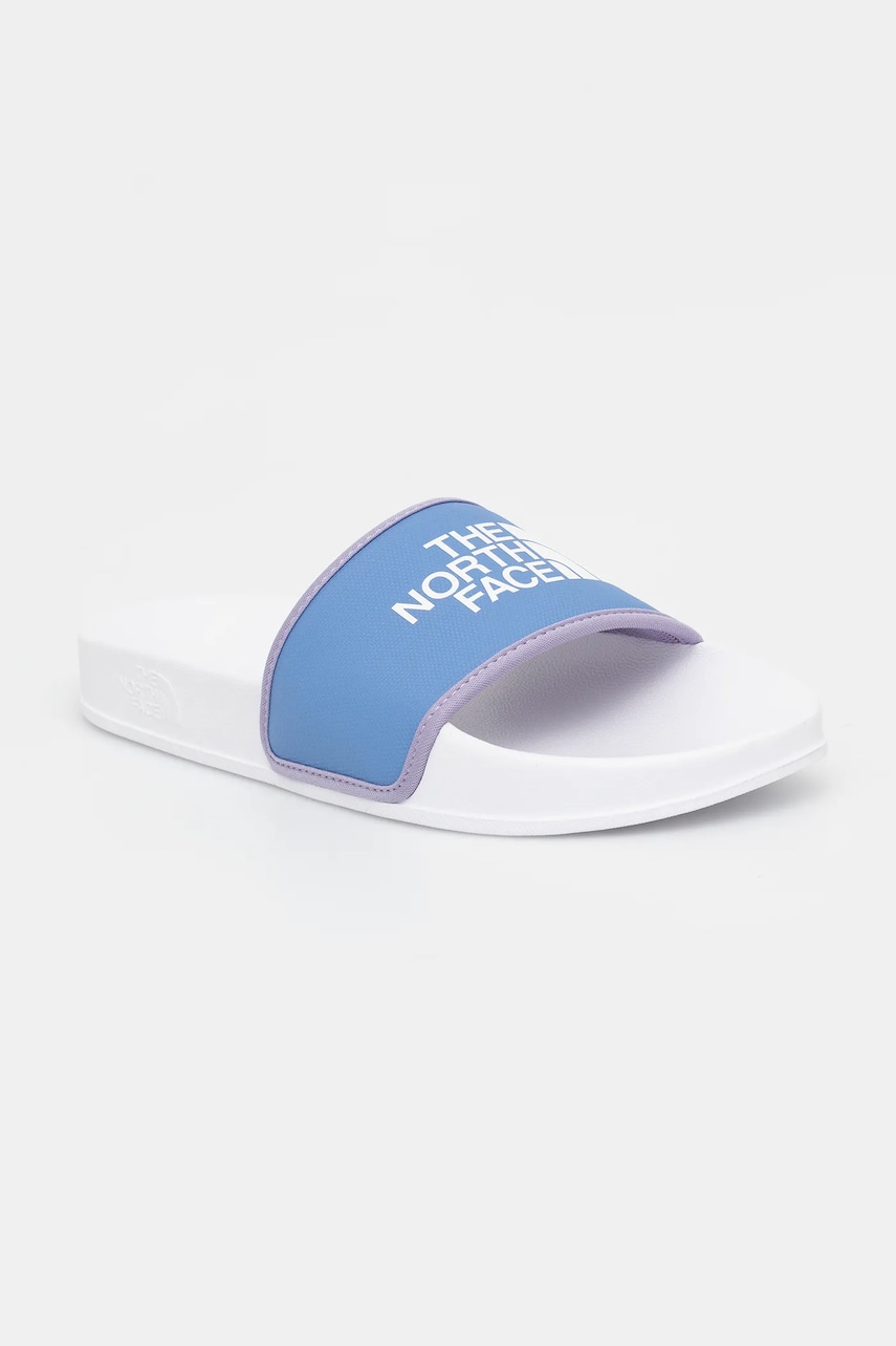 The North Face papuci Base Camp Slide III culoarea alb, NF0A4T2SCIZ1