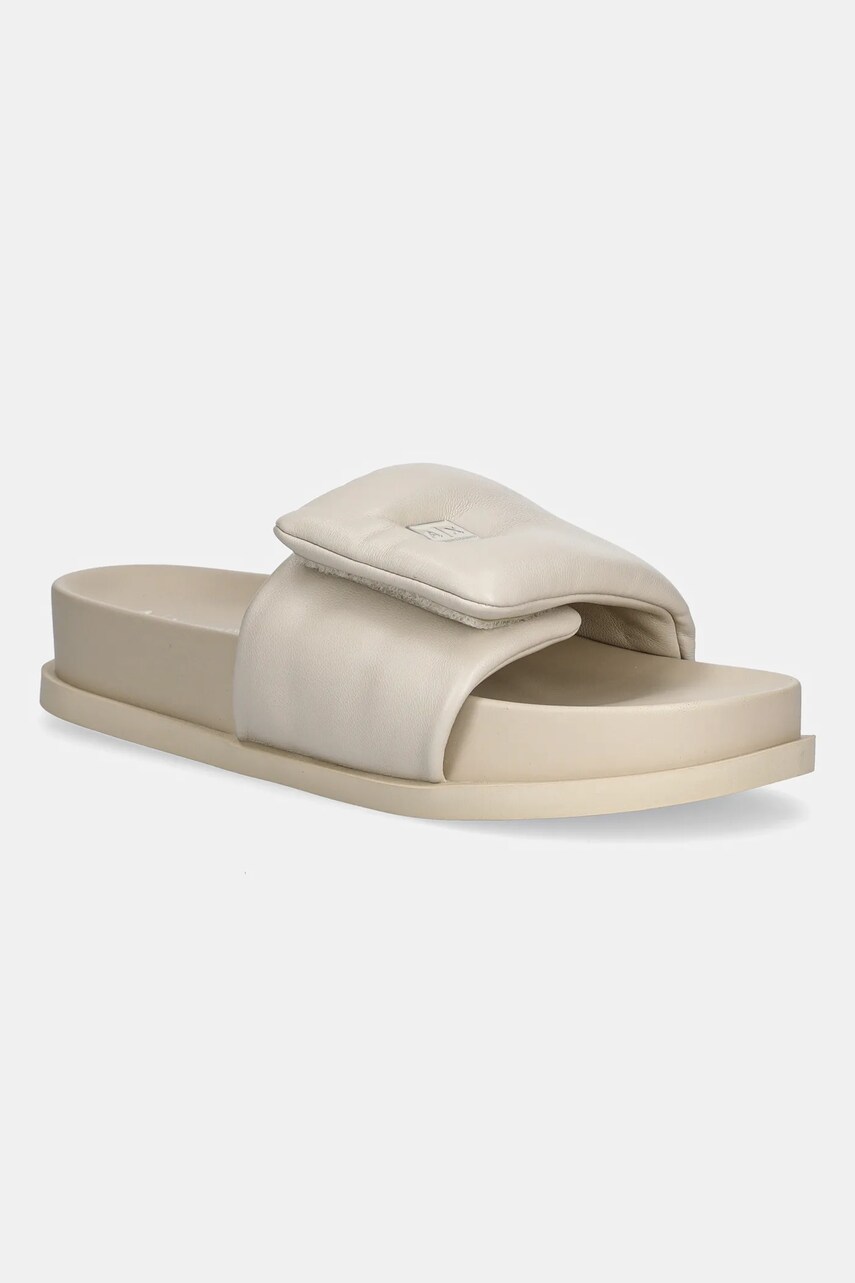 Armani Exchange papuci femei, culoarea bej, XDP061 XV926 01819