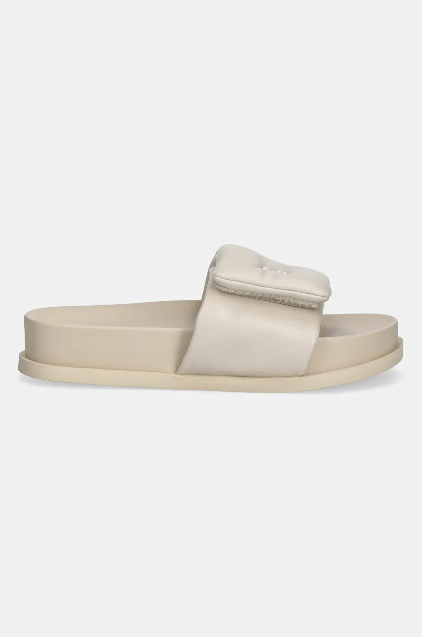 Шлепанцы Armani Exchange женская цвет бежевый XDP061 XV926 01819 Шлепанцы Armani Exchange женская цвет бежевый XDP061 XV926 01819