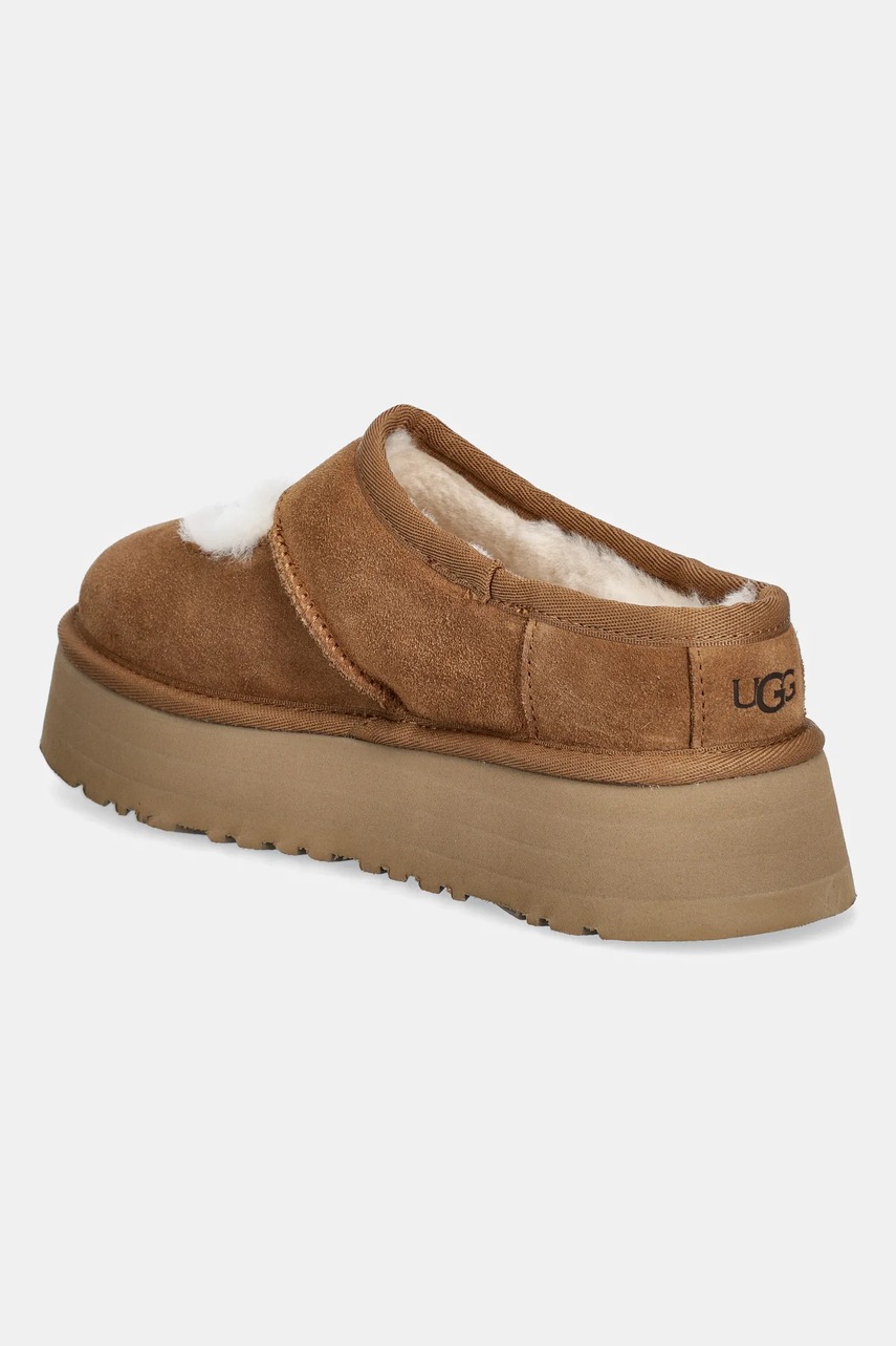Замшеві тапочки UGG Bea Mary Jane колір коричневий 1167612-CHE 