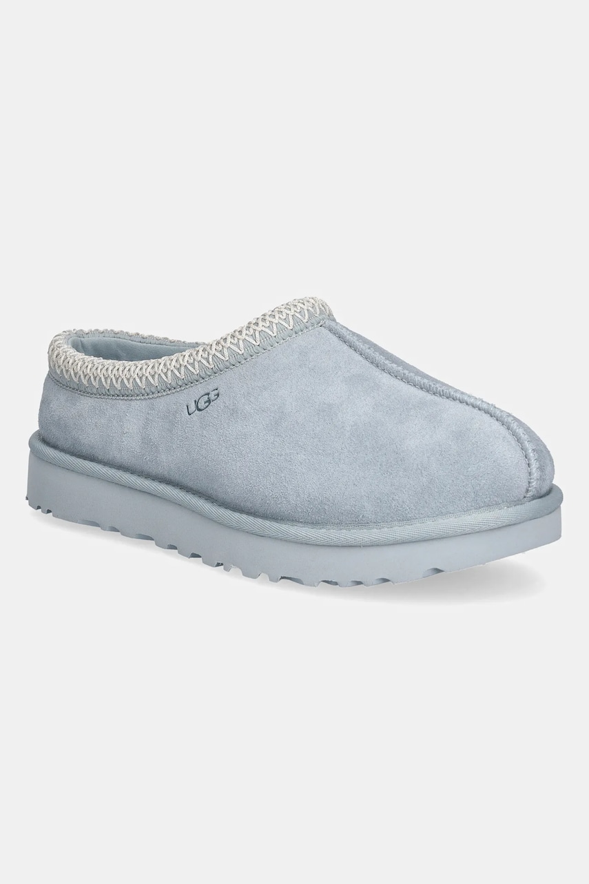Levně Semišové papuče UGG Tasman tyrkysová barva, 5955-SFOA