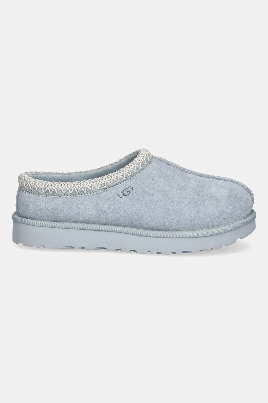 Замшевые тапочки UGG Tasman цвет бирюзовый 5955-SFOA Замшевые тапочки UGG Tasman цвет бирюзовый 5955-SFOA