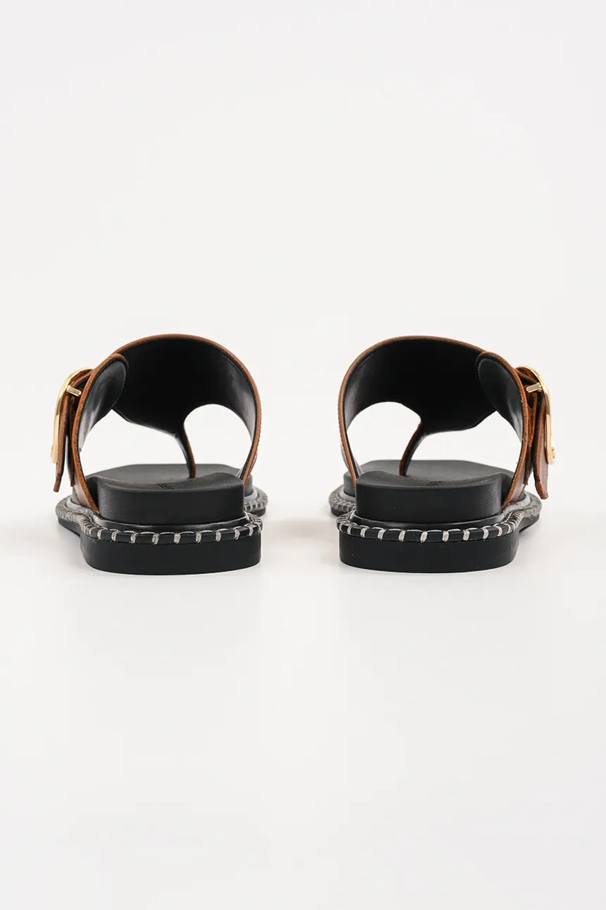 Kožené žabky Karl Lagerfeld KLEO (obrázek 3)