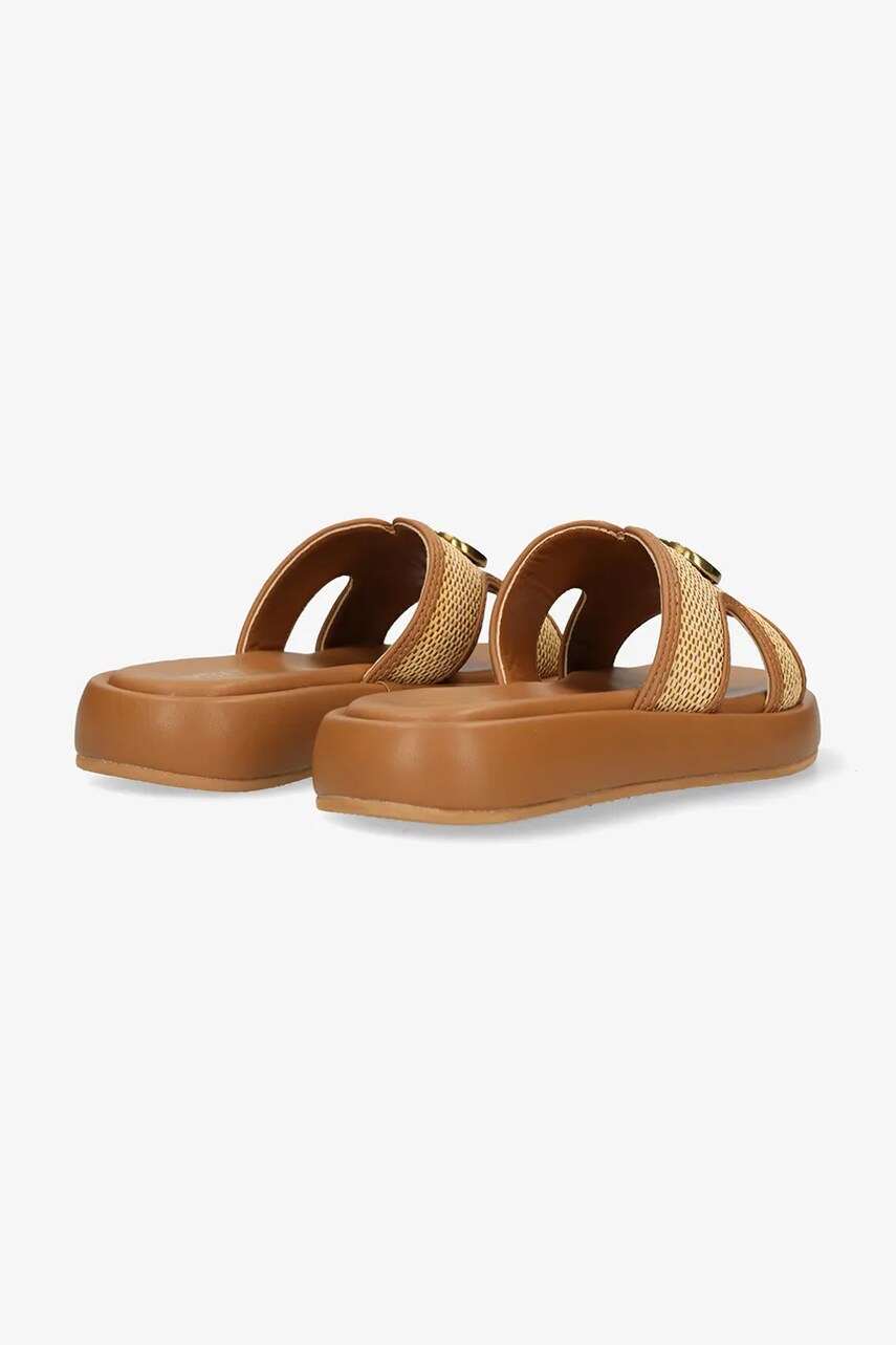 Mexx papucs RAMI PACHA barna, női, platformos, MI001603351W-01 termék 2. képe
