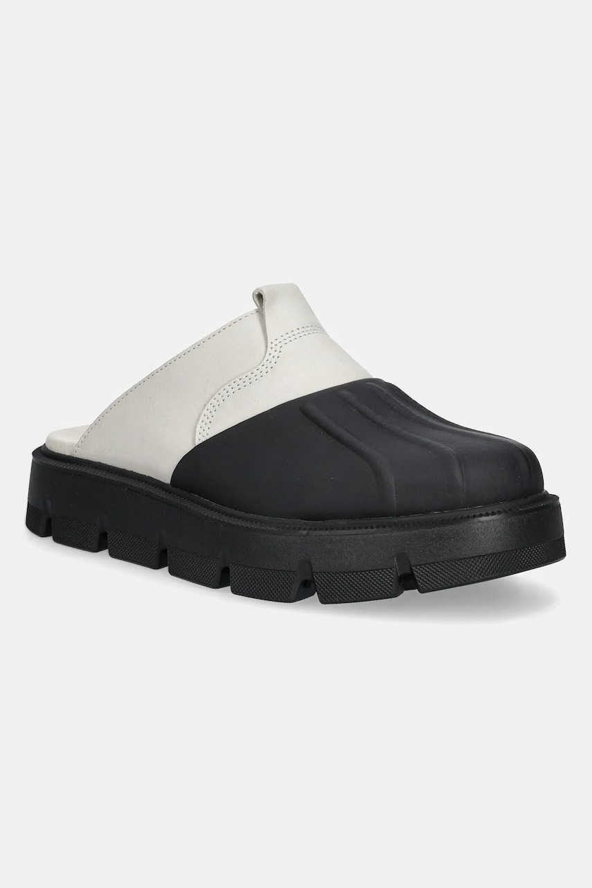 Sorel papuci REIN CB CLOG femei, culoarea negru, cu platforma, 2113131191 Sorel papuci REIN CB CLOG femei, culoarea negru, cu platforma, 2113131191
