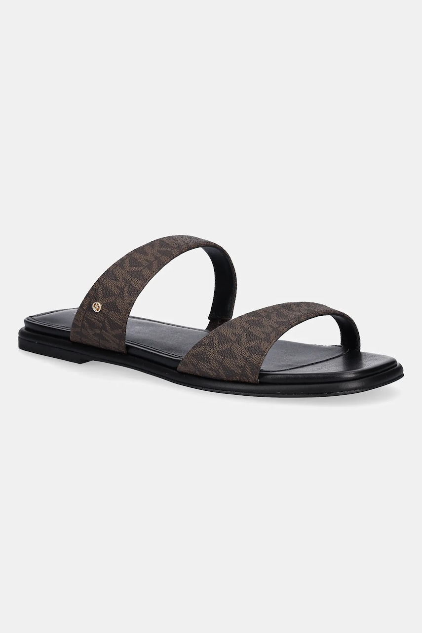 MICHAEL Michael Kors papuci Jaida femei, culoarea maro, 40S5JDFS1B.292