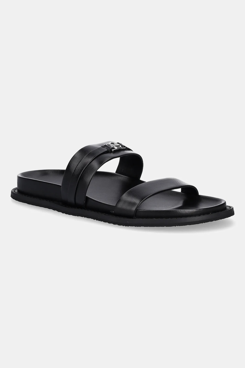 MICHAEL Michael Kors papuci Mandy femei, culoarea negru, 40S5MAFS2L.001 MICHAEL Michael Kors papuci Mandy femei, culoarea negru, 40S5MAFS2L.001