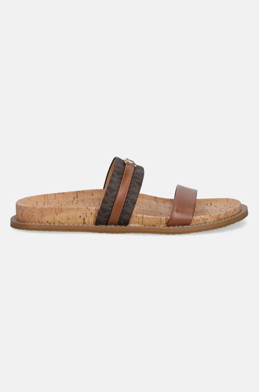 Шлепанцы MICHAEL Michael Kors Mandy женские цвет коричневый 40S5MAFS3L.227 Шлепанцы MICHAEL Michael Kors Mandy женские цвет коричневый 40S5MAFS3L.227
