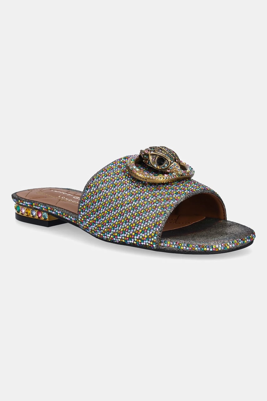 Kurt Geiger London papuci Chelsea Flat Sandal femei, 3416299609 Kurt Geiger London papuci Chelsea Flat Sandal femei, 3416299609