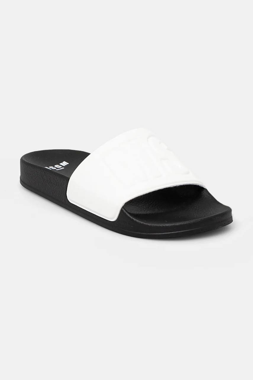 MSGM papuci femei, culoarea negru, 3841MDS209