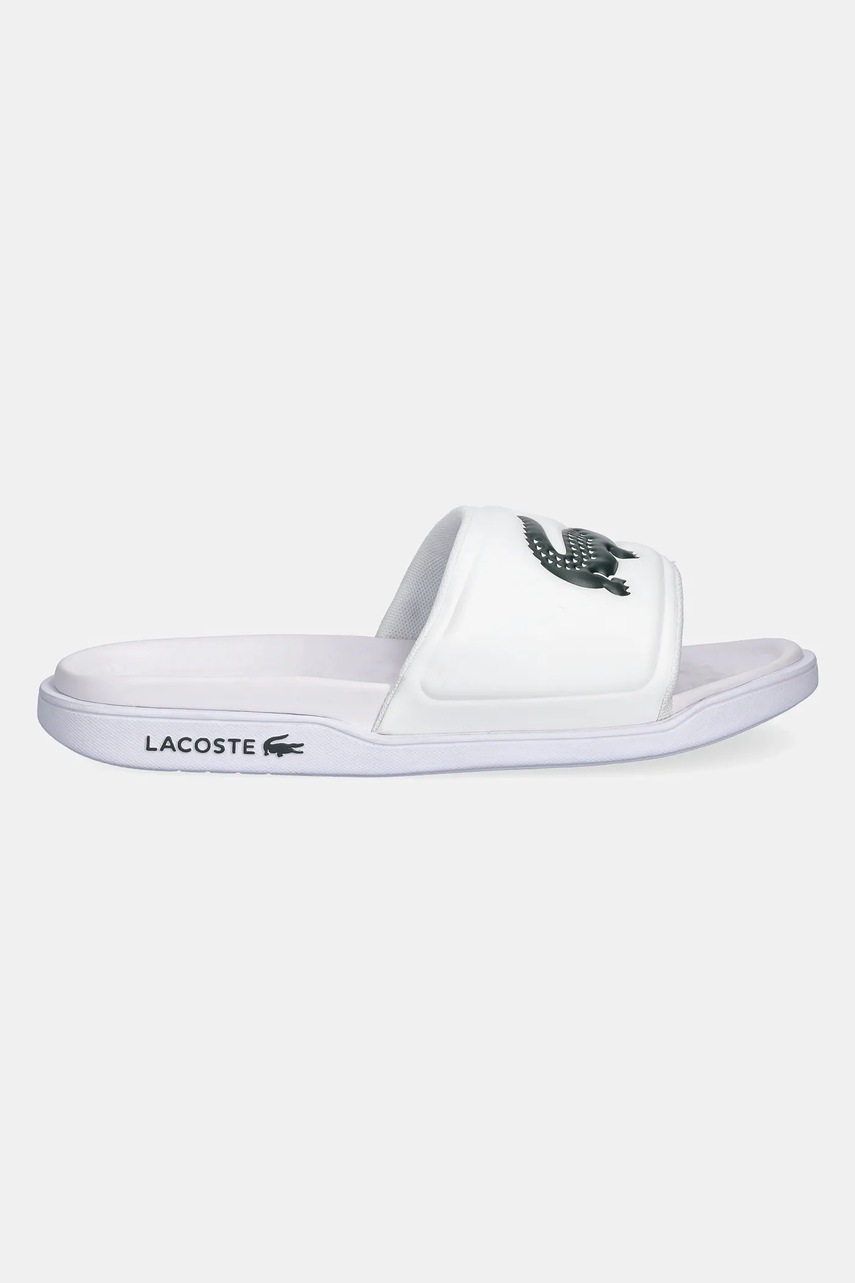 Шлепанцы Lacoste SERVE SLIDE DUAL цвет белый 49CFA0041