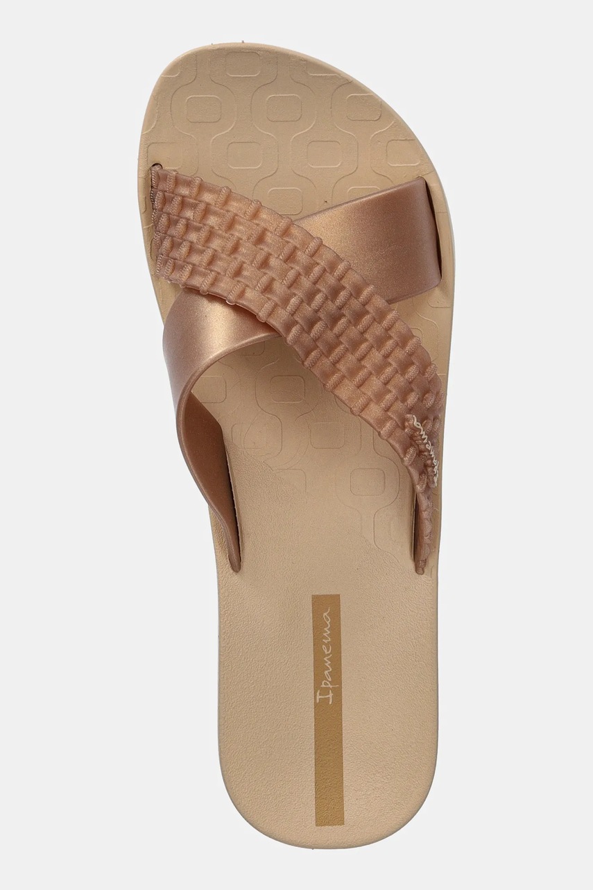 Παντόφλες Ipanema SENSE SLIDE χρώμα: μπεζ, 27214-BC274 φωτογραφία