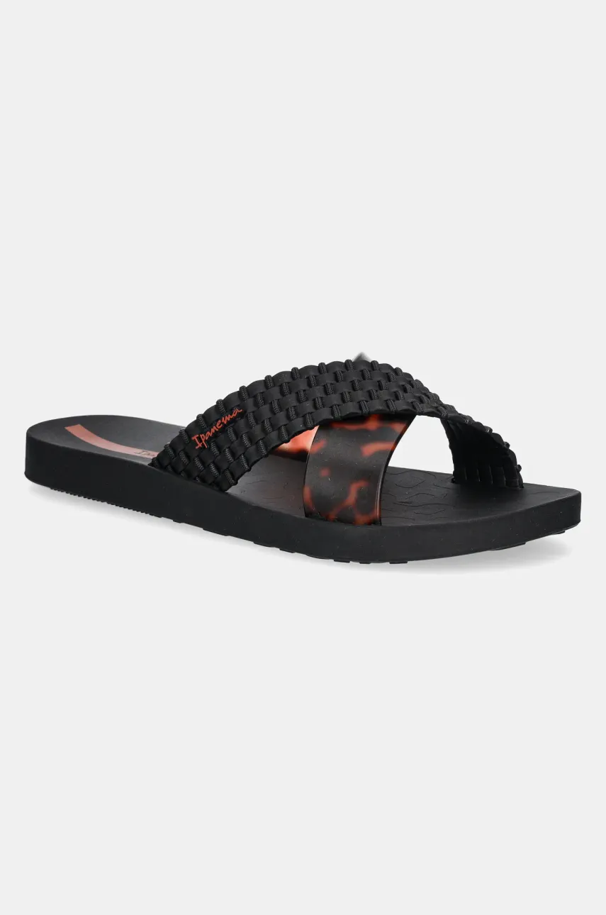 Ipanema papuci SENSE SLIDE femei, culoarea negru, 27214-BC402
